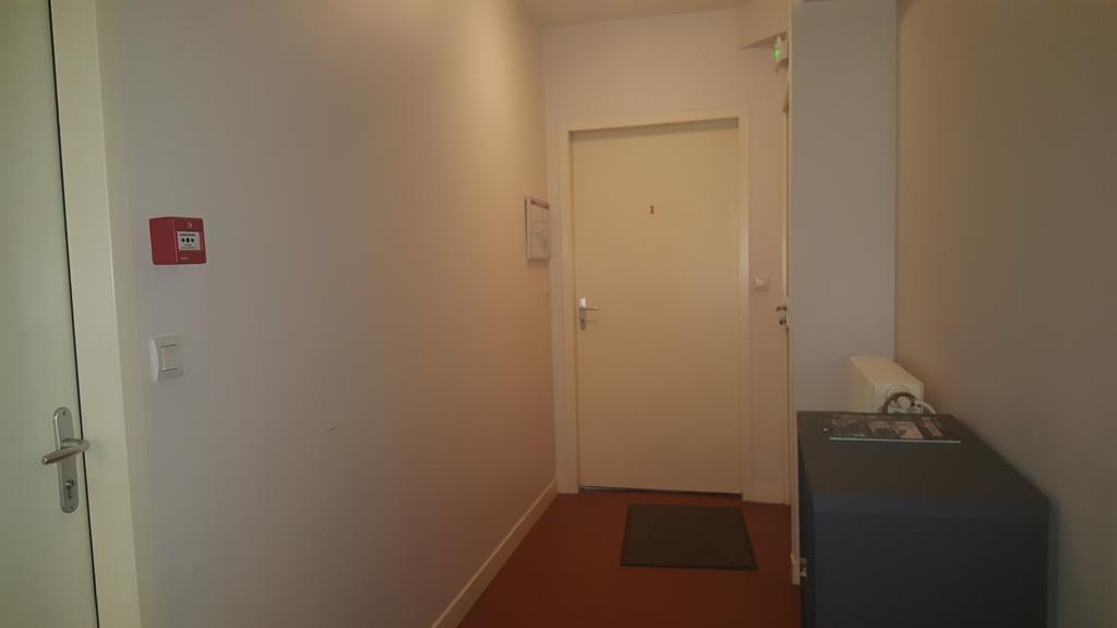 Au Pigeon Blanc Hotell Andouillé Exteriör bild